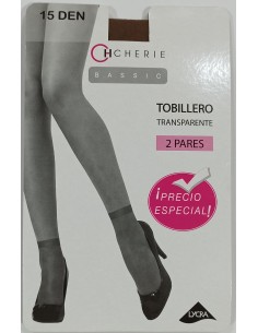 Mini media tobillera bassic 15den