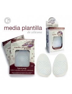 Medias plantillas silicona