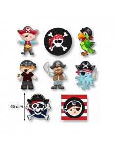 Parches termoadhesivos piratas