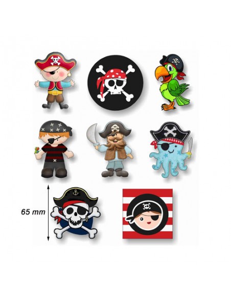 Parches termoadhesivos piratas