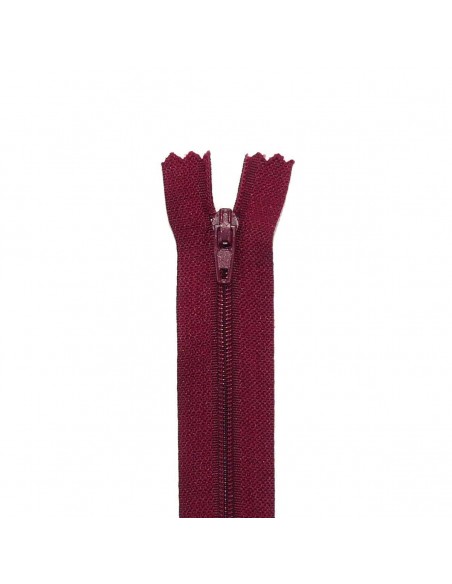 Cremallera nylon cerrada 40 cm