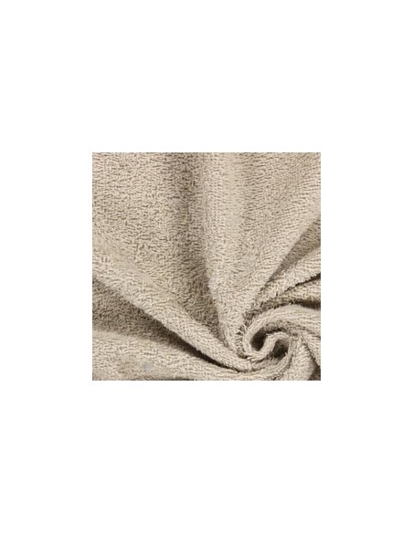 Tela de Rizo Toalla (Felpa) Color Arena - 100% Algodón Premium - 440gr/m2