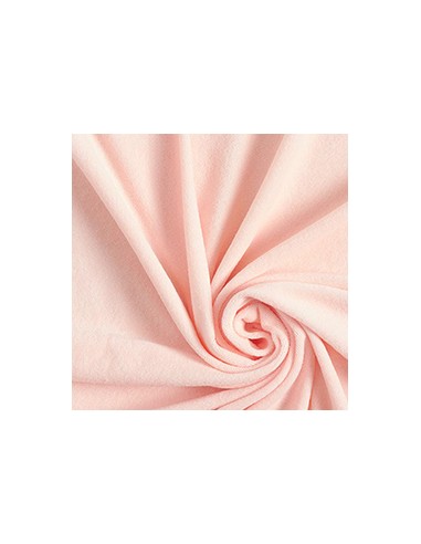 Tela de Rizo Toalla (Felpa) Color Salmón - 100%...