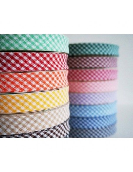 Bies cuadros vichy 18 mm