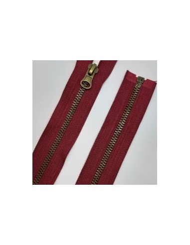 Cremallera separador metálica 55cm