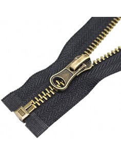 Cremallera separador metálica 70 cm 2