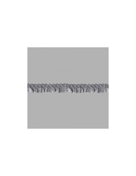 Puntilla de encaje fruncido de nylon