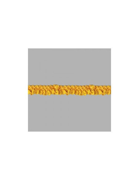 Puntilla de encaje fruncido de nylon