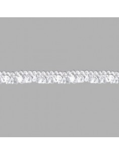 Puntilla de encaje fruncido de nylon 2