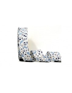 Cinta al bies flores