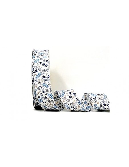 Cinta al bies flores