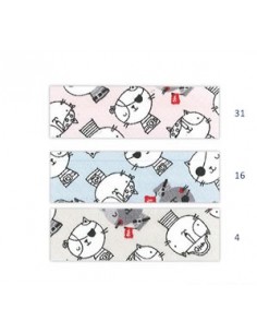 Cinta al bies gatos piratas