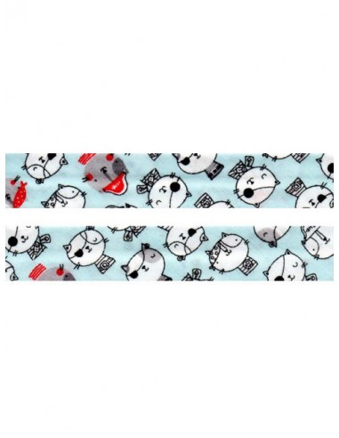 Cinta al bies gatos piratas