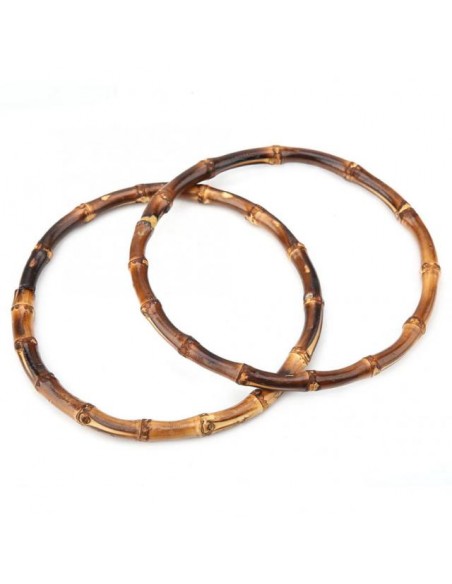 Asas de bamboo redondas