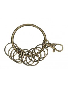 Llavero circular 8,5 cm