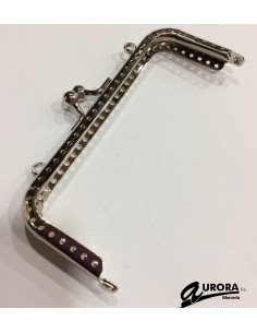 Boquilla bolso 13 cm plata
