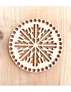 Base de madera troquelada fantasía 6