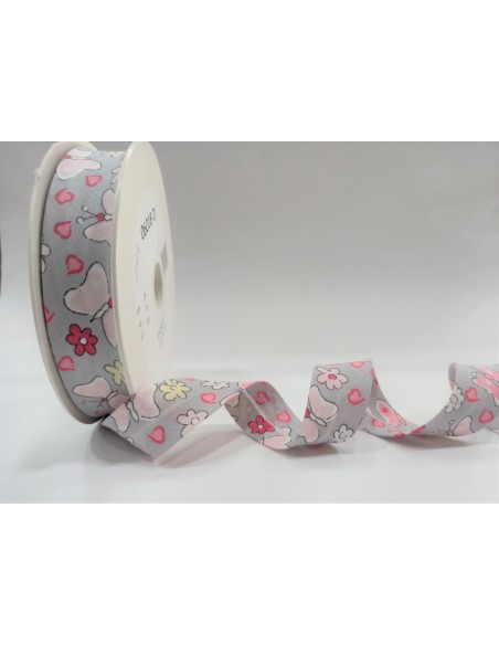 Cinta al bies fantasía mariposas