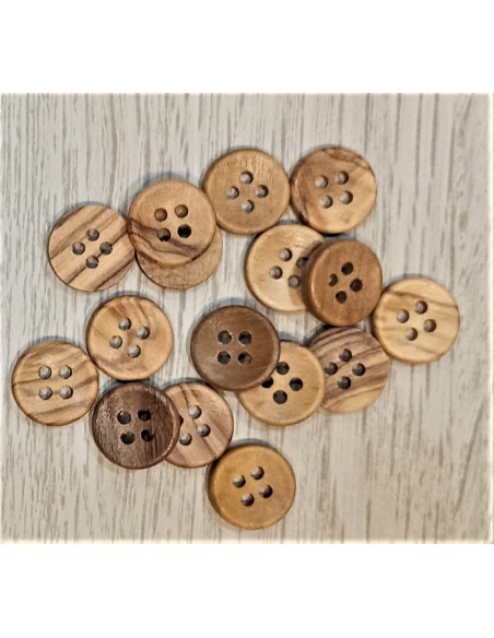 Botón de madera 9331