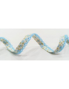 Cinta al bies con puntilla