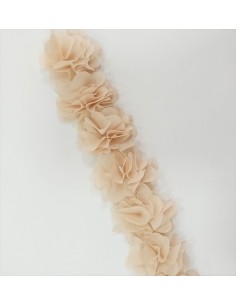 Galón flores de gasa