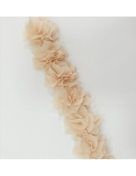 Galón flores de gasa