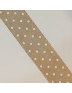 Lazo de lunares 25mm 2