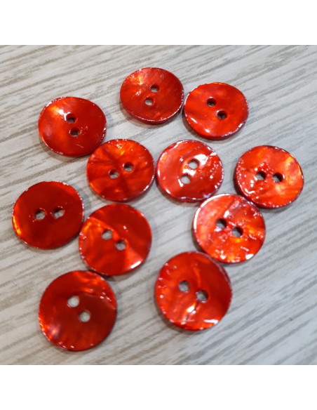 Botón nacar natural color