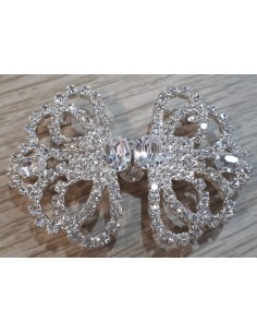 Broche fantasía y cristal swarovski