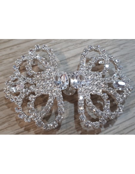 Broche fantasía y cristal swarovski