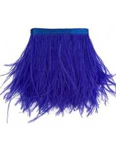 Cinta plumas avestruz