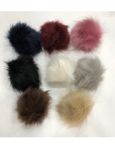 Pompones pelo grandes