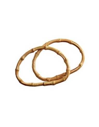 Juego de Asas de Bambú Tostado / Oscuro (15x10...