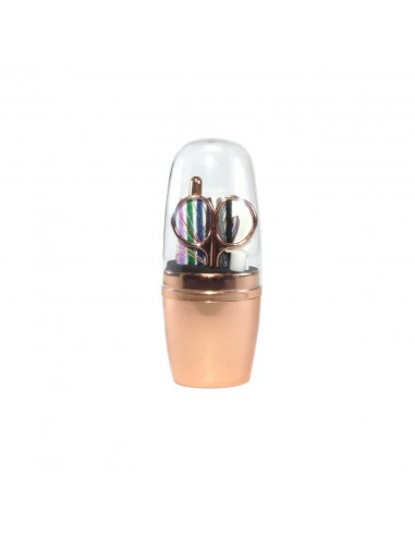 Costurero de viaje oro rosa