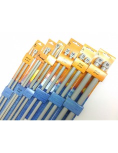 Agujas aluminio 40 cm