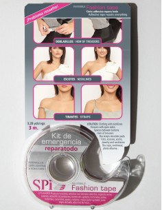 Portarollo cinta doble cara adhesiva