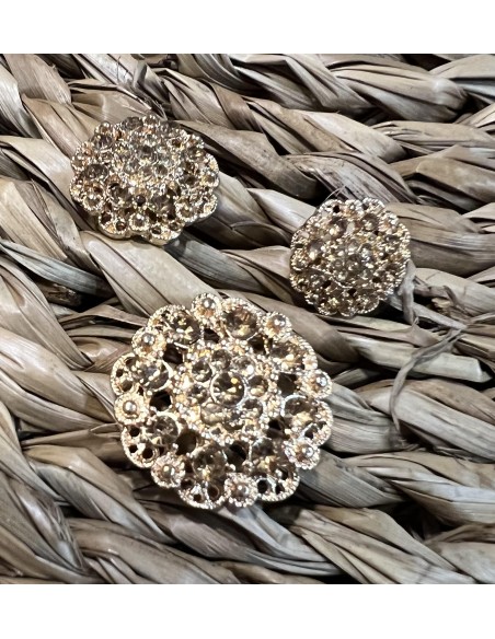 Botón pedrería 1017