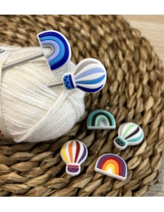 Topes para agujas de tejer globo