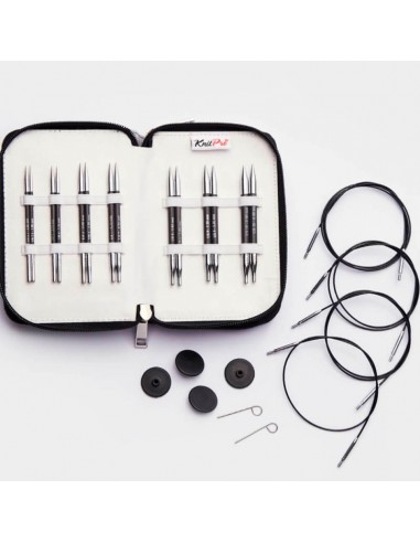 Set agujas circulares KARBONZ