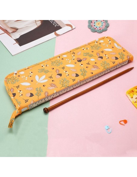 Estuche para agujas de tejer