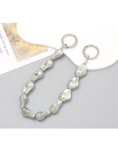 Asa Joya para Bolso de Mano (31 cm) - Eslabones Plata...
