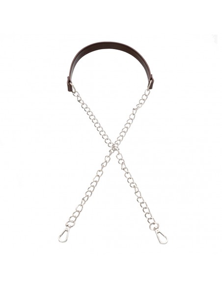 Asa polipiel y cadena MC0110 negra