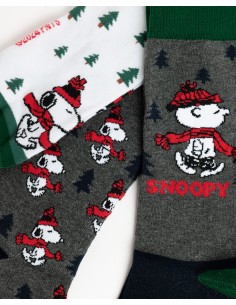 Caja calcetines hombre snoopy  21336P