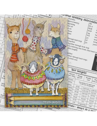 Emma Ball - Cuaderno de proyectos llamas y ovejas