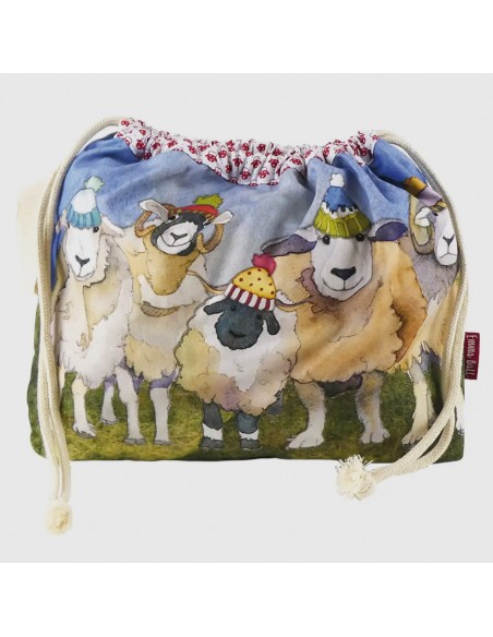 Emma Ball - Bolsa de proyecto oveja con gorro