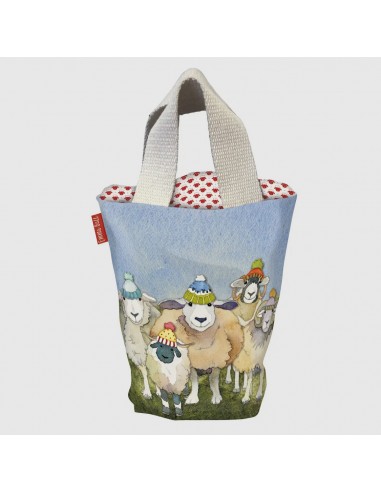Emma Ball- Bolsa labor cubo ovejas con gorro