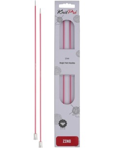 Agujas tejer 40 cm Zing knit pro