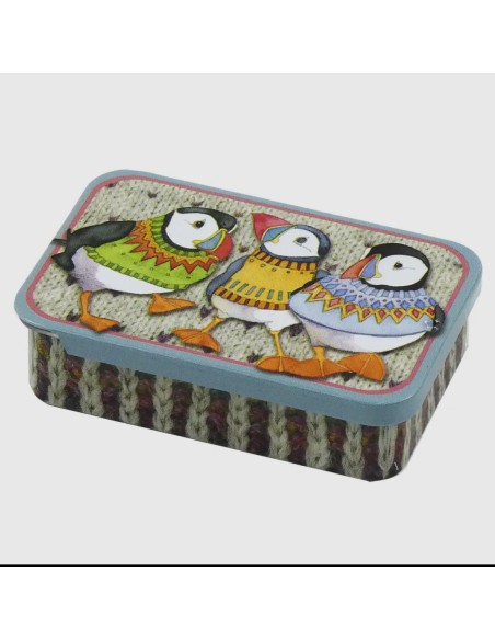 Emma Ball - Caja metálica pequeña pingui T210