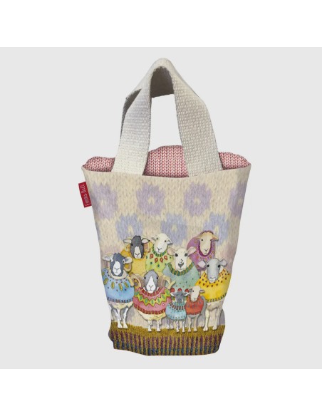 Emma Ball - Bolsa labor cubo ovejas con jersey