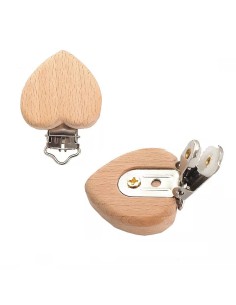 Pinza chupetero corazón